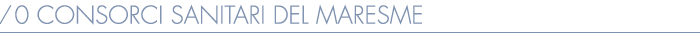 /0 Consorci Sanitari del Maresme