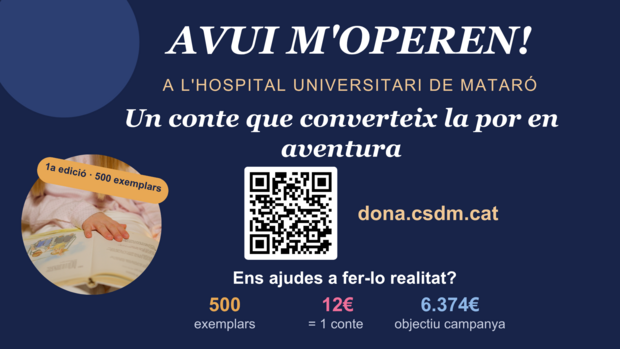 Ajudan’s a fer realitat el conte "Avui m'operen”
