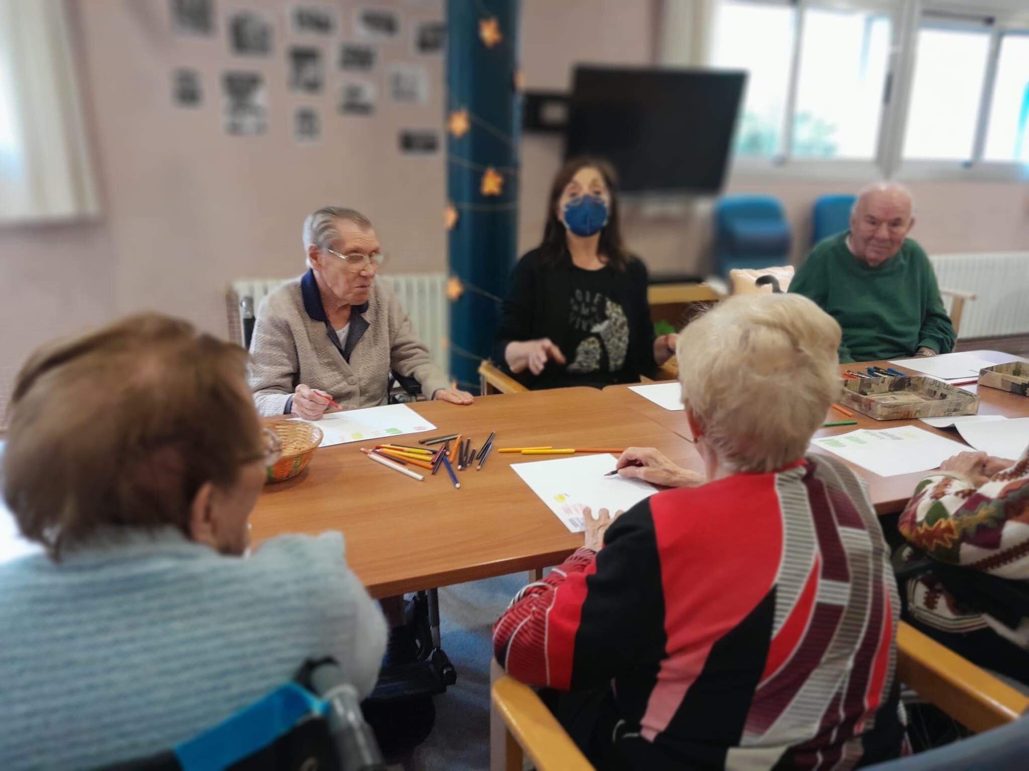 Taller d'artteràpia amb l'Anna Santos