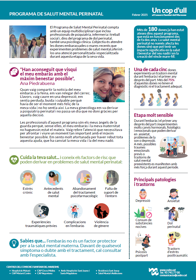 Imatge del butlletí Un Cop d'Ull