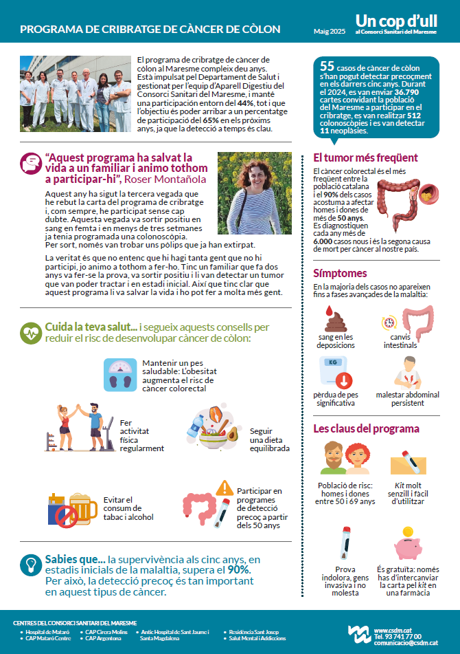 Imatge del butlletí Un Cop d'Ull