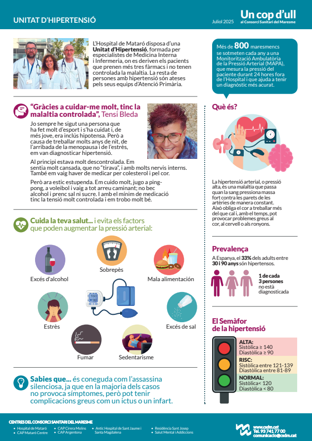 Imatge del butlletí Un Cop d'Ull