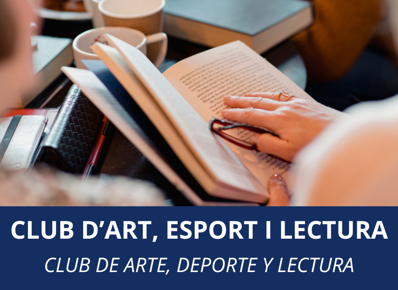 Activitat: club d'art, esport i lectura